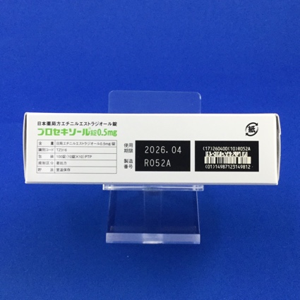 プロセキソール錠０．５ｍｇ