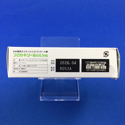 プロセキソール錠０．５ｍｇ