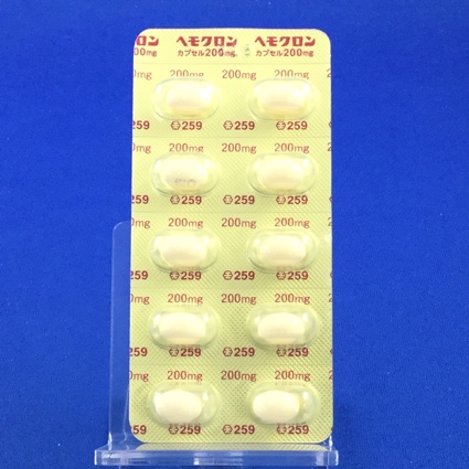 ヘモクロンカプセル２００ｍｇ