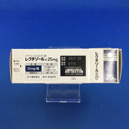 レクチゾール錠２５ｍｇ