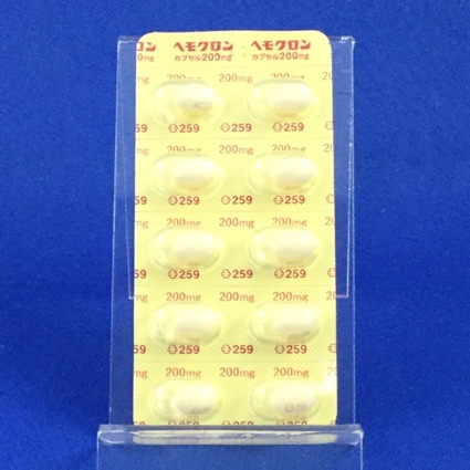 ヘモクロンカプセル２００ｍｇ