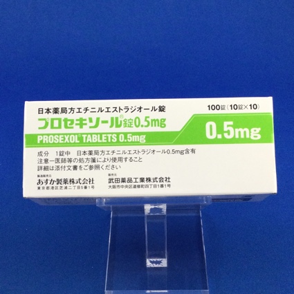 プロセキソール錠0.5mg