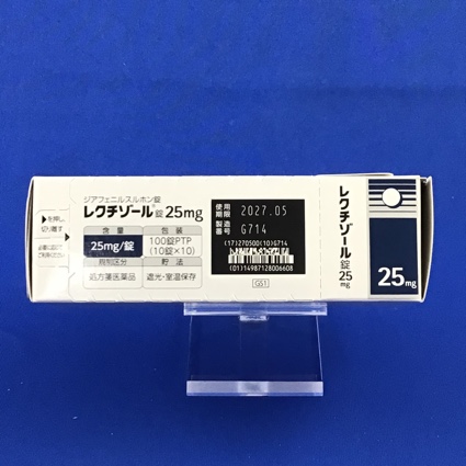 レクチゾール錠２５ｍｇ