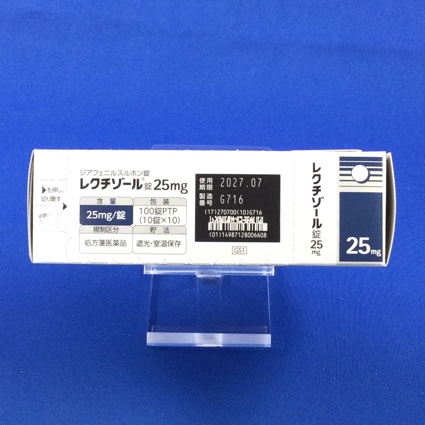 レクチゾール錠２５ｍｇ