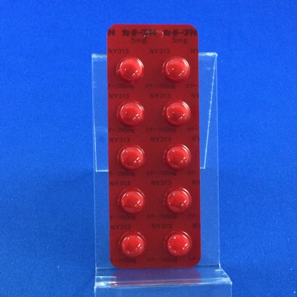 カチーフＮ錠５ｍｇ