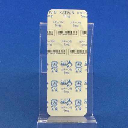 カチーフＮ錠５ｍｇ