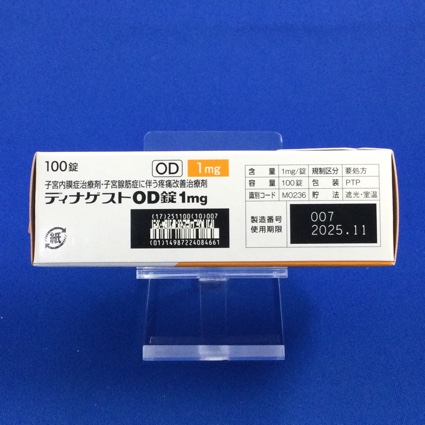 ディナゲストＯＤ錠１ｍｇ