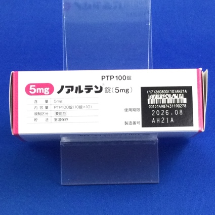 ノアルテン錠（５ｍｇ）