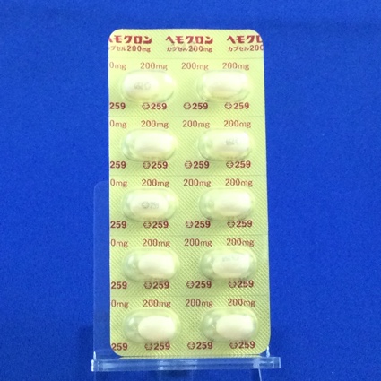 ヘモクロンカプセル２００ｍｇ