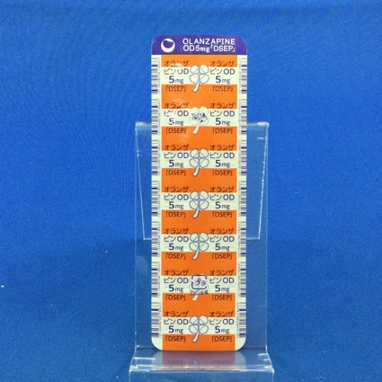 オランザピンＯＤ錠５ｍｇ「ＤＳＥＰ」