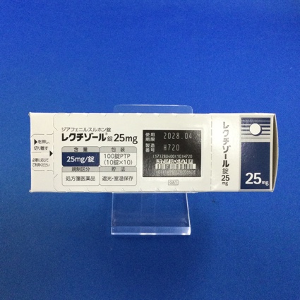 レクチゾール錠２５ｍｇ