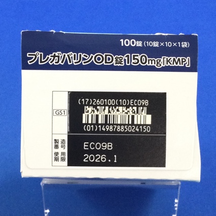 プレガバリンＯＤ錠１５０ｍｇ「ＫＭＰ」
