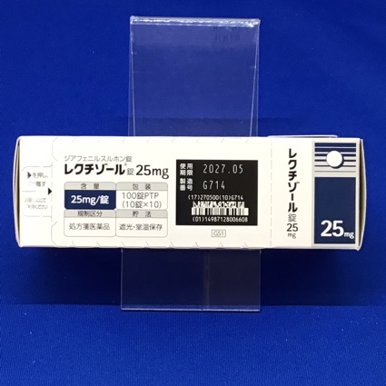 レクチゾール錠２５ｍｇ