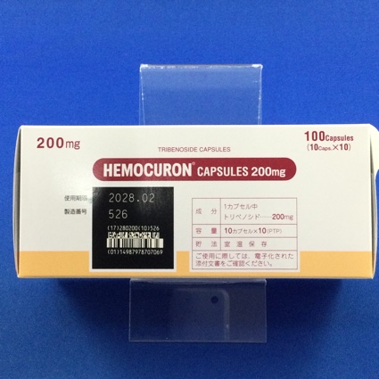 ヘモクロンカプセル２００ｍｇ