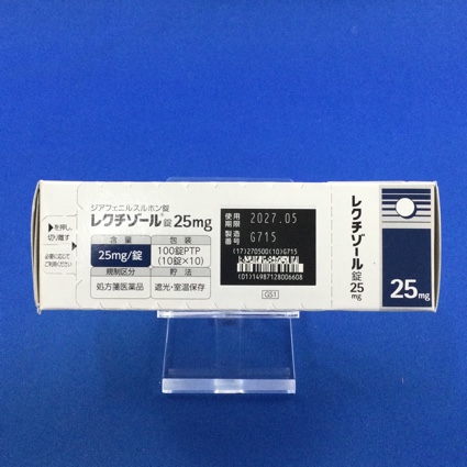 レクチゾール錠２５ｍｇ