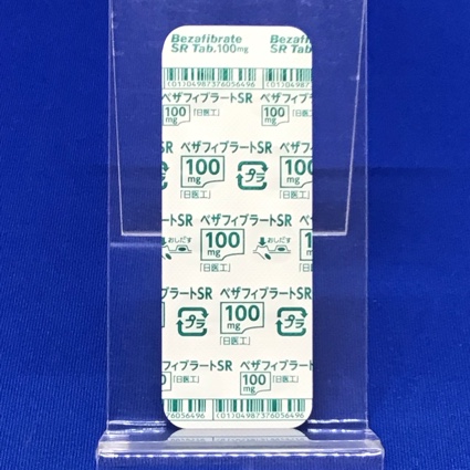 ベザフィブラートＳＲ錠１００ｍｇ「日医工」