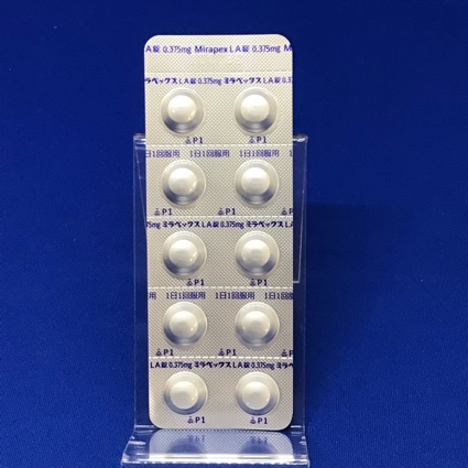 ミラペックスＬＡ錠０．３７５ｍｇ