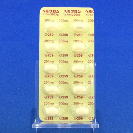 ヘモクロンカプセル２００ｍｇ