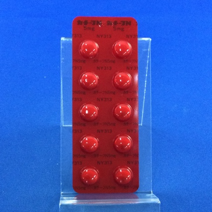 カチーフＮ錠５ｍｇ