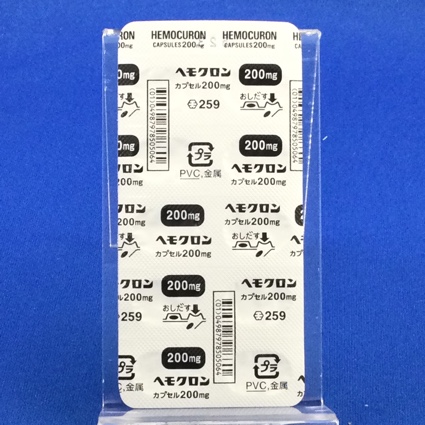 ヘモクロンカプセル２００ｍｇ