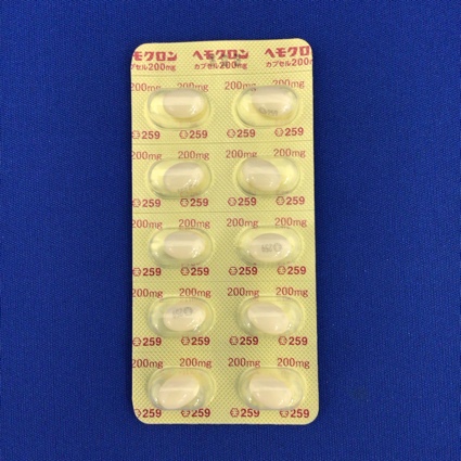 ヘモクロンカプセル２００ｍｇ