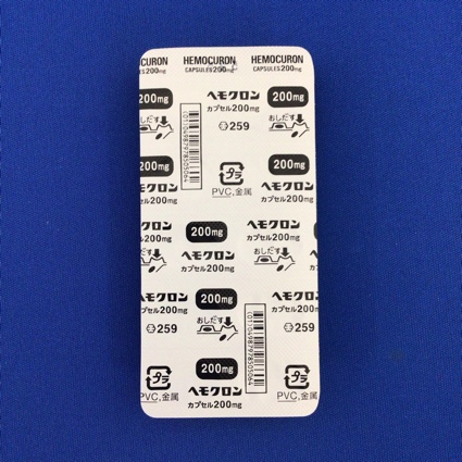 ヘモクロンカプセル２００ｍｇ