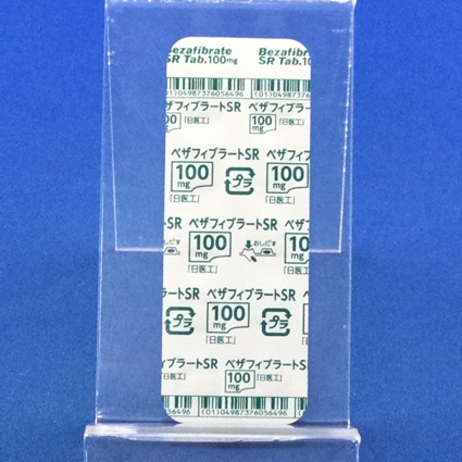 ベザフィブラートＳＲ錠１００ｍｇ「日医工」