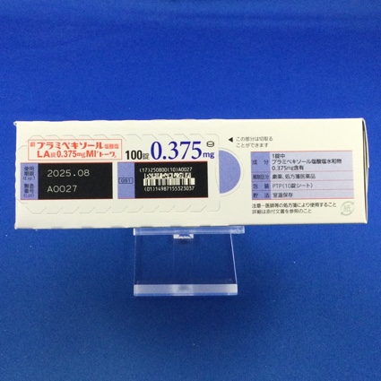プラミペキソール塩酸塩ＬＡ錠０．３７５ｍｇＭＩ「トーワ」