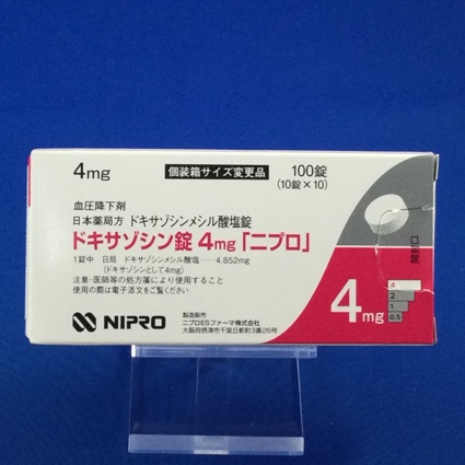 ドキサゾシン錠4mg「ニプロ」