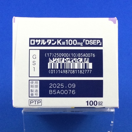 ロサルタンＫ錠１００ｍｇ「ＤＳＥＰ」