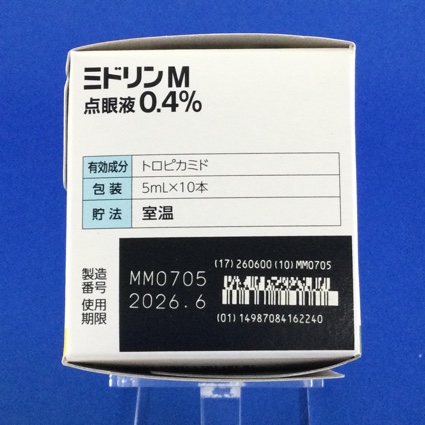 ミドリンＭ点眼液０．４％