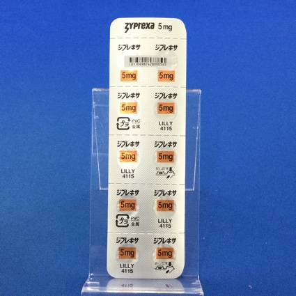ジプレキサ錠５ｍｇ