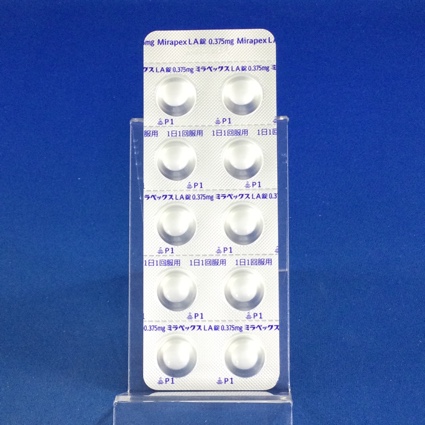 ミラペックスＬＡ錠０．３７５ｍｇ