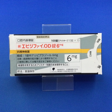 エビリファイOD錠6mg