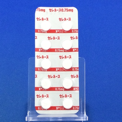 セレネース錠０．７５ｍｇ