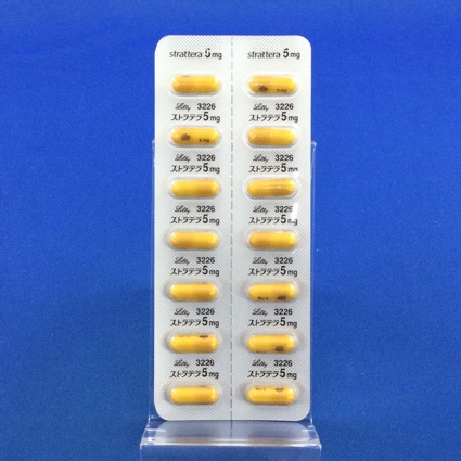 ストラテラカプセル５ｍｇ