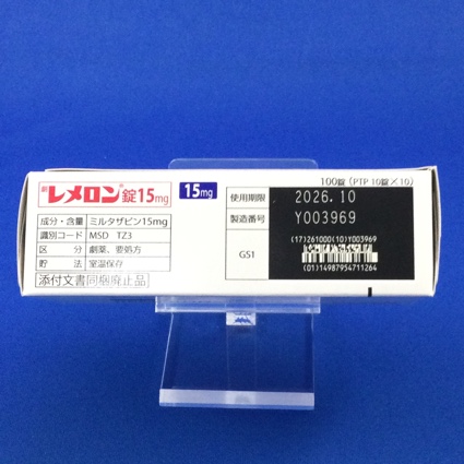 レメロン錠１５ｍｇ