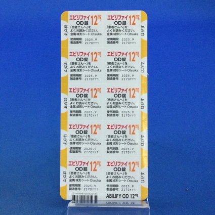 エビリファイＯＤ錠１２ｍｇ