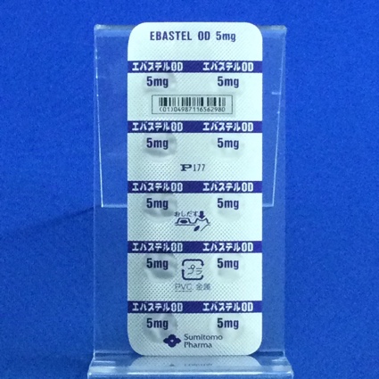 エバステルＯＤ錠５ｍｇ