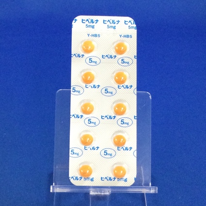 ヒベルナ糖衣錠５ｍｇ