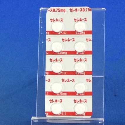 セレネース錠０．７５ｍｇ