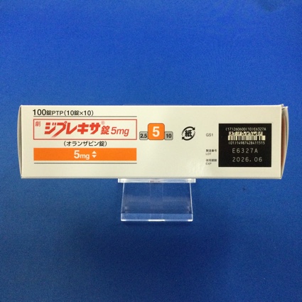 ジプレキサ錠５ｍｇ