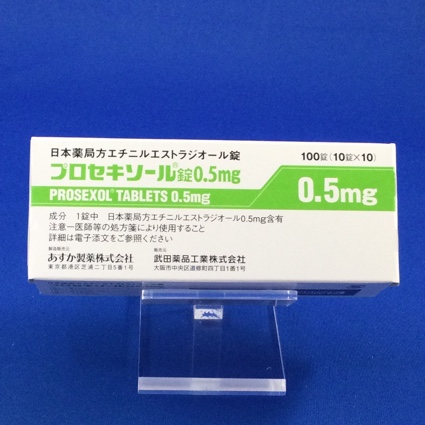 プロセキソール錠0.5mg