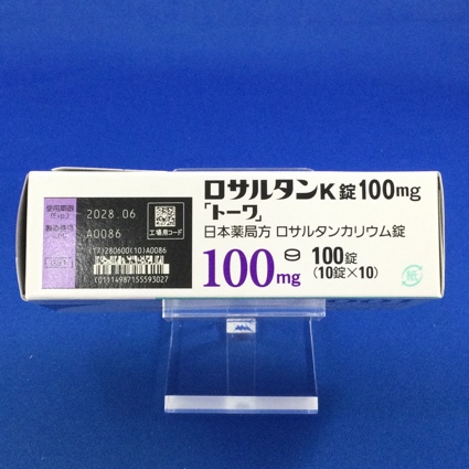 ロサルタンＫ錠１００ｍｇ「トーワ」