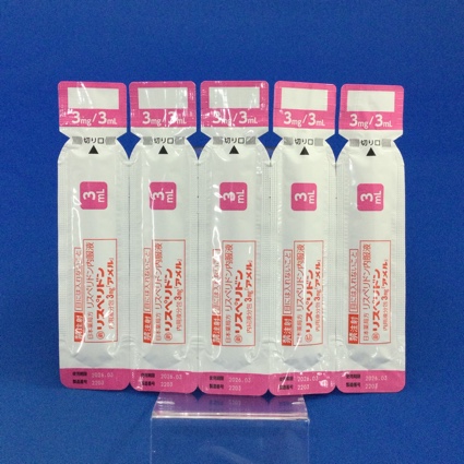 リスペリドン内用液分包３ｍｇ「アメル」