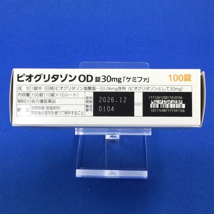 ピオグリタゾンＯＤ錠３０ｍｇ「ケミファ」