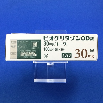 ピオグリタゾンＯＤ錠３０ｍｇ「トーワ」