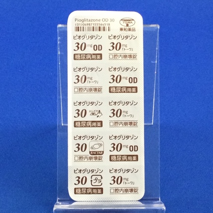 ピオグリタゾンＯＤ錠３０ｍｇ「トーワ」