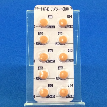 アダラートＣＲ錠４０ｍｇ