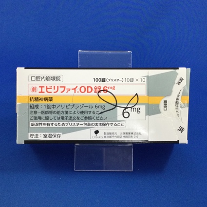 エビリファイOD錠6mg